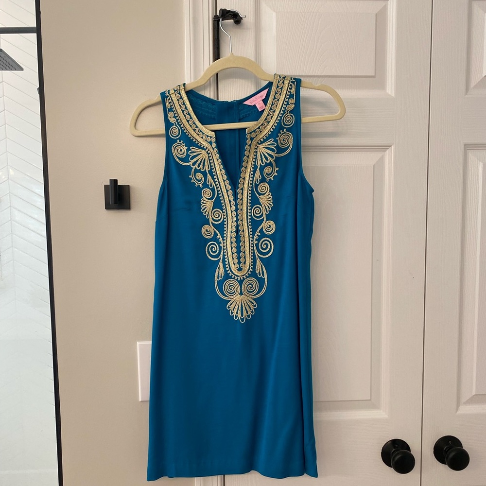 Lilly Pulitzer Embroidered Dress